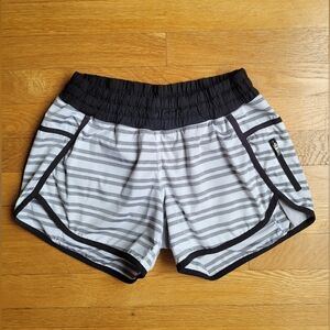Lululemon Track Attack Shorts Striped